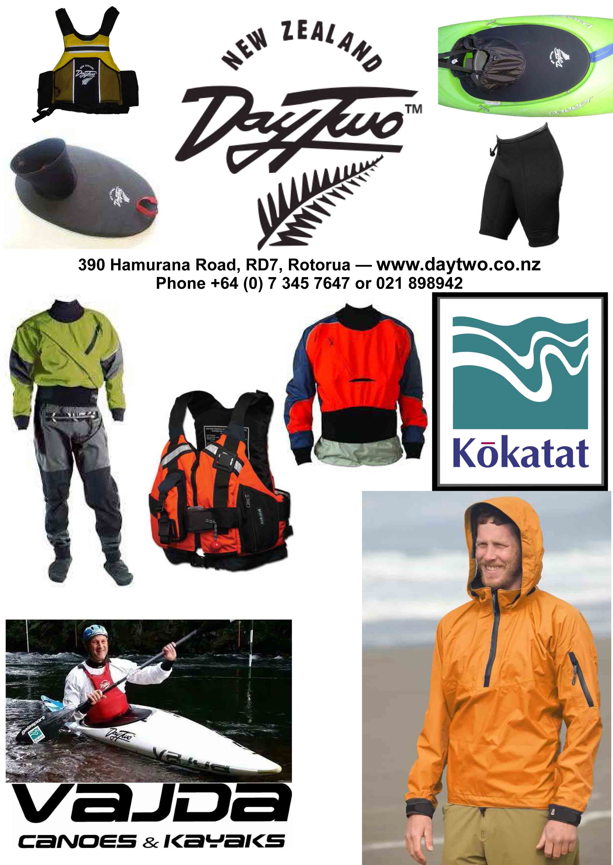 Day Two Kayaking Gear